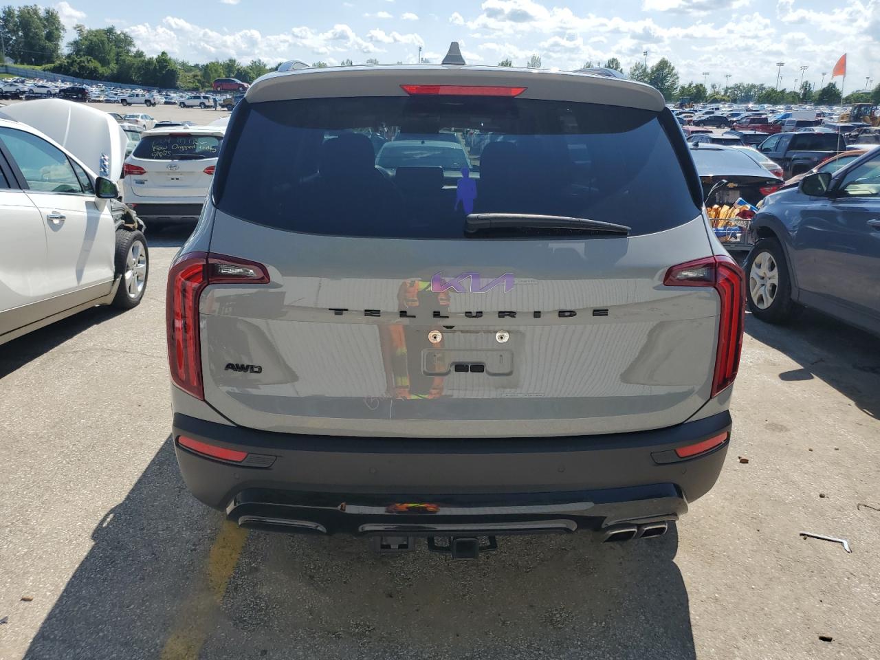 2022 Kia Telluride Ex VIN: 5XYP3DHC4NG230217 Lot: 61572995