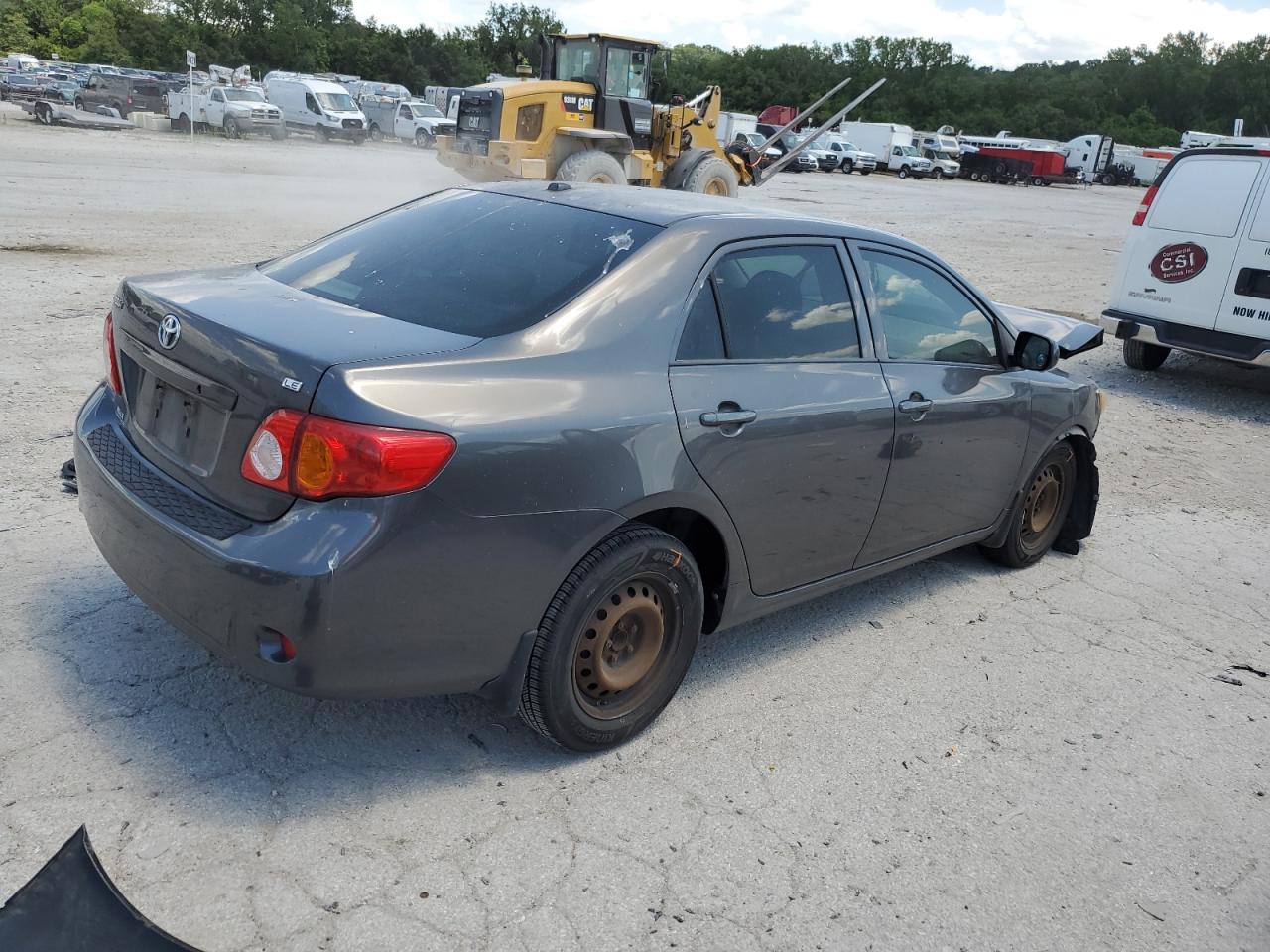 TOYOTA COROLLA 2009 VIN JTDBL40E39J037733 фото 3