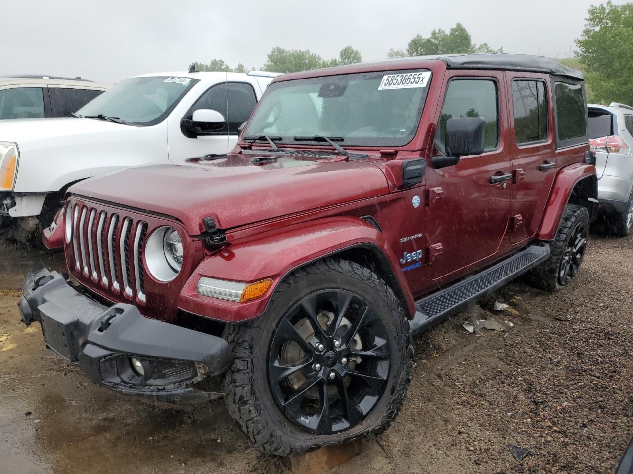 2021 Jeep Wrangler Unlimited Sahara 4Xe for Sale in Littleton, CO - Front End