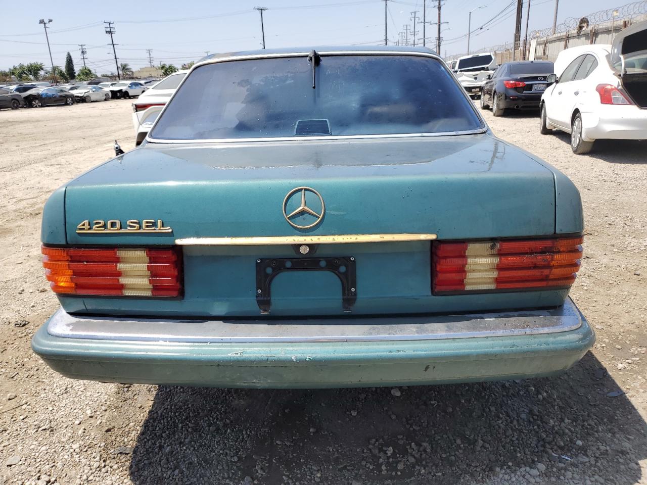 1987 Mercedes-Benz 420 Sel VIN: WDBCA35D9HA333938 Lot: 60694405