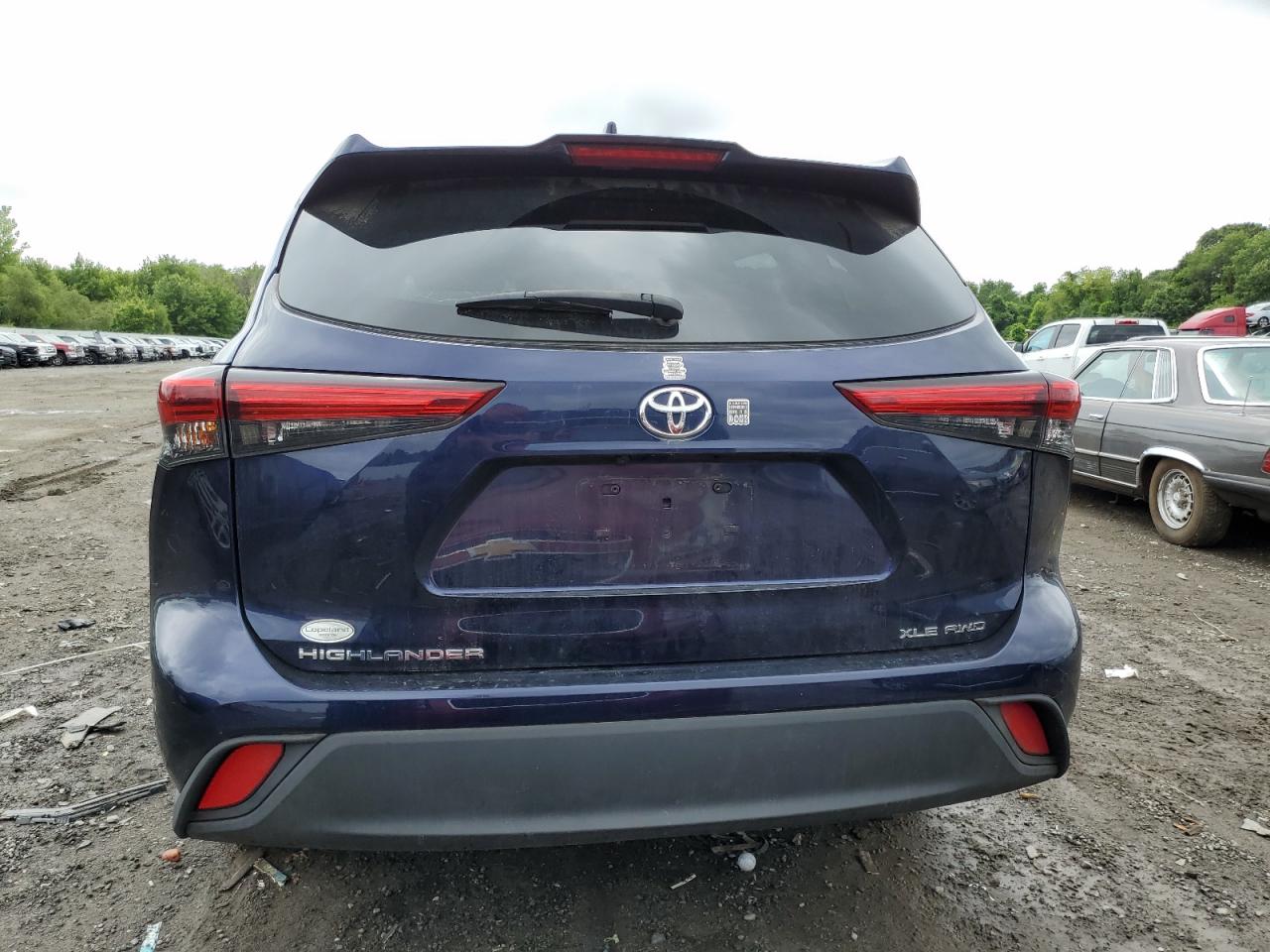 2021 Toyota Highlander Xle VIN: 5TDGZRBH8MS540534 Lot: 60990435