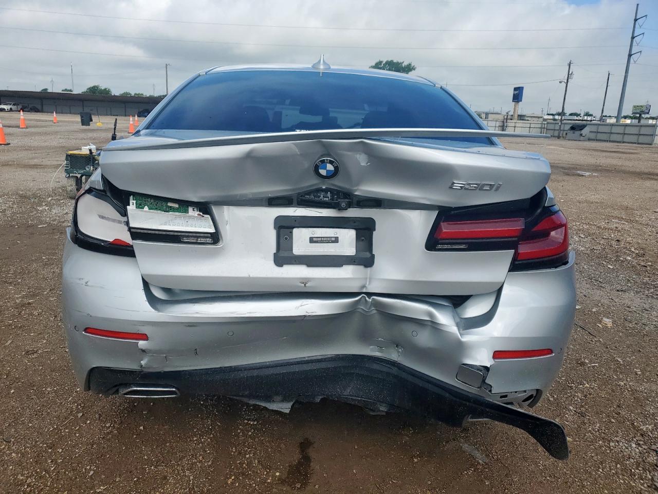 2021 BMW 530 I VIN: WBA53BH09MCF31375 Lot: 62372305