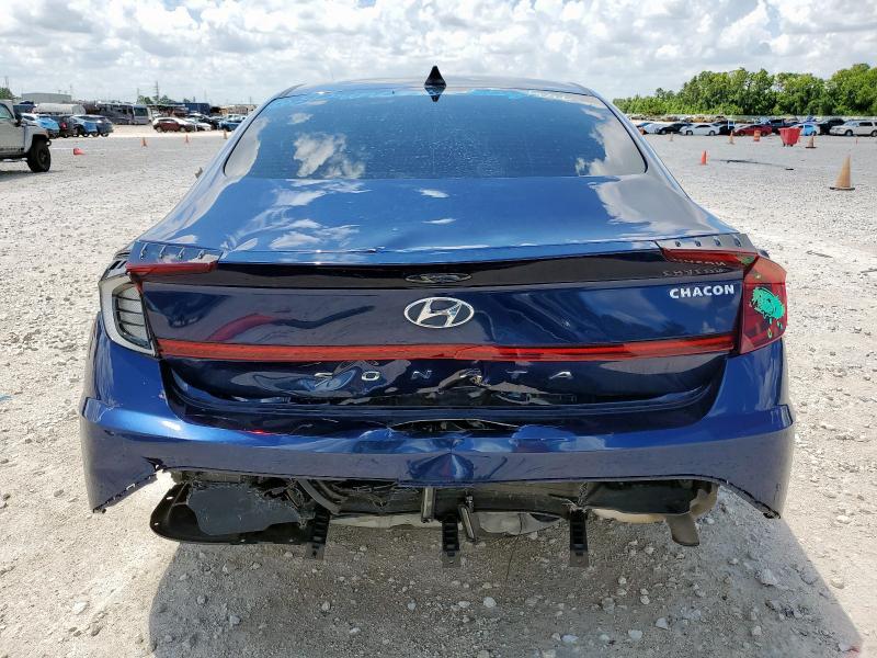  HYUNDAI SONATA 2021 Blue