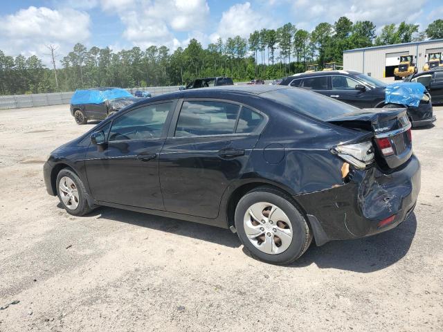 Sedans HONDA CIVIC 2014 Czarny