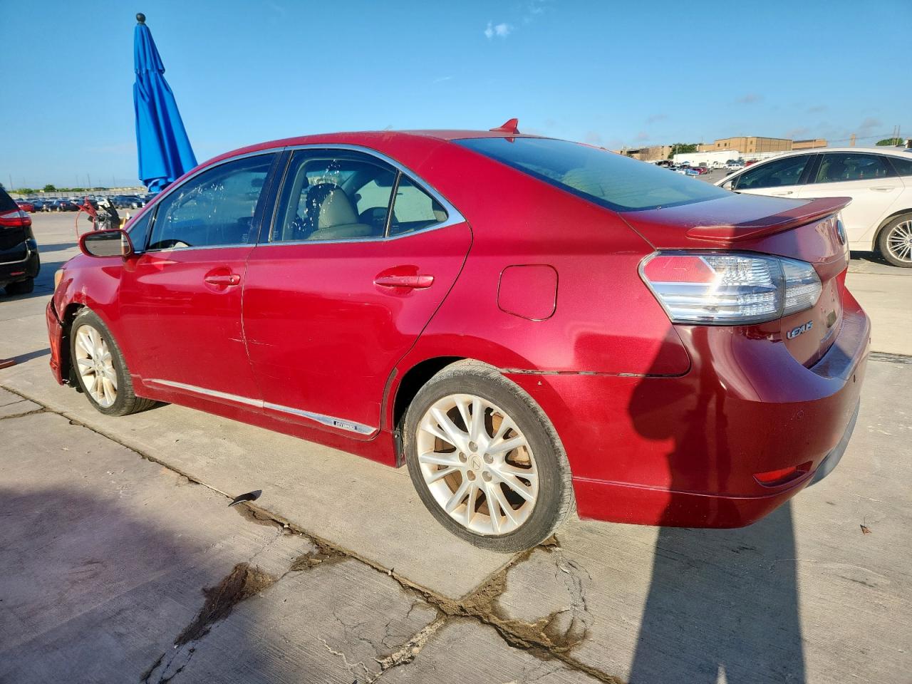 LEXUS HS 2010 VIN JTHBB1BA9A2018290 zdjęcie 2