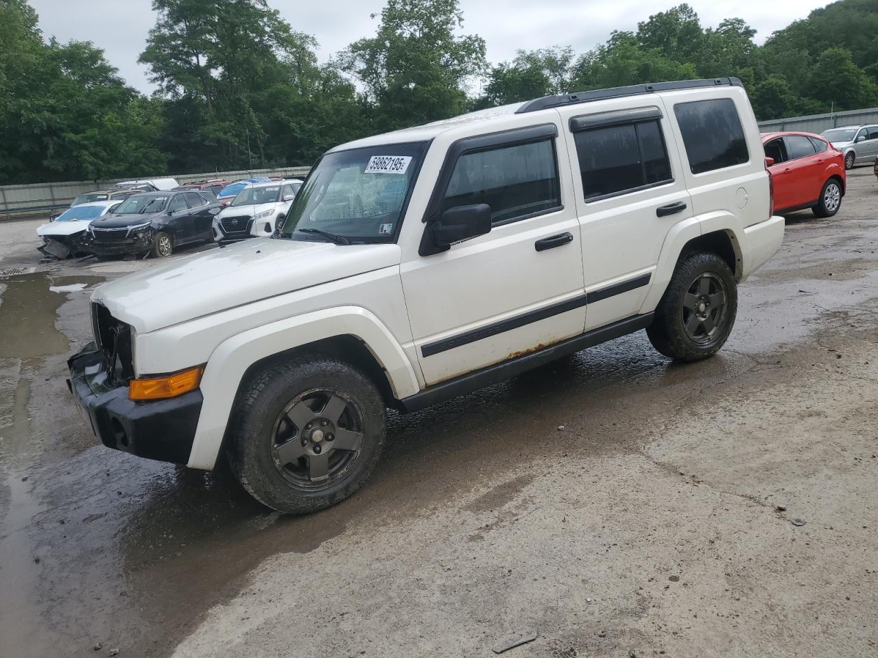2006 Jeep Commander  en Venta en Ellwood City, PA - Front End