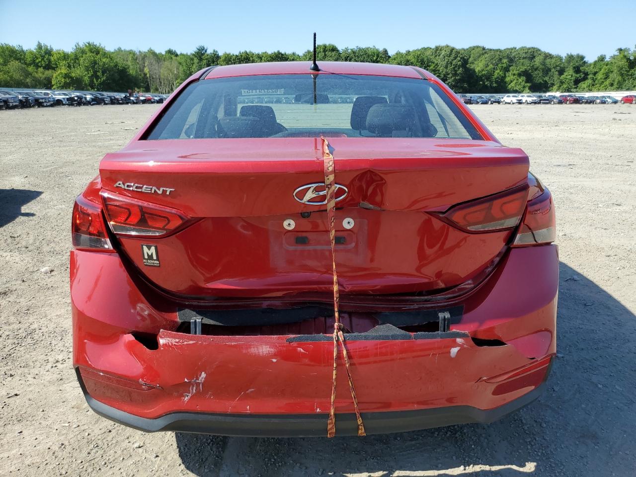 2020 Hyundai Accent Se VIN: 3KPC24A67LE101954 Lot: 62379115