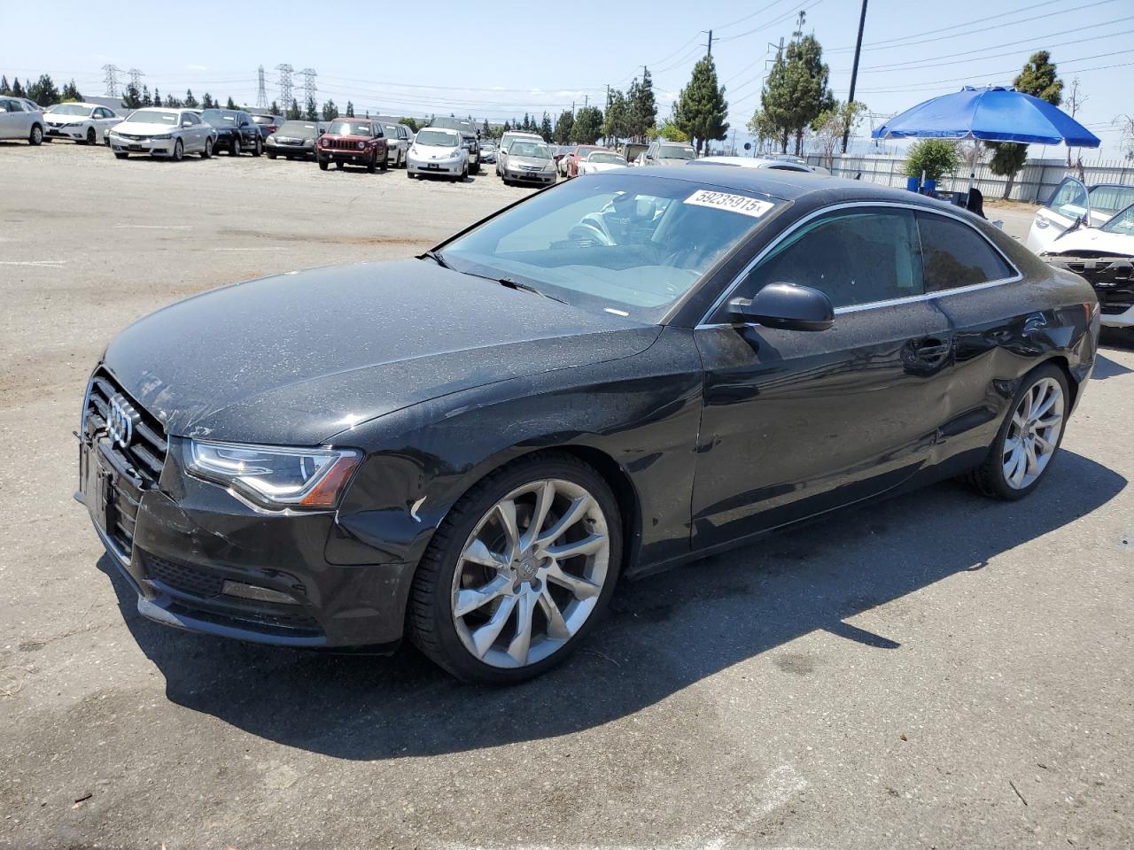 2013 Audi A5 Premium Plus იყიდება Rancho Cucamonga-ში, CA - Front End