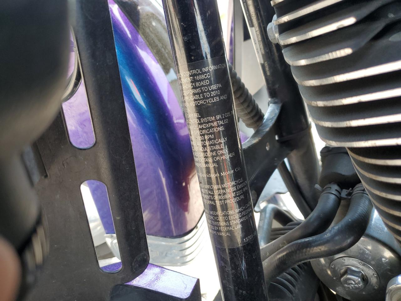 2010 Harley-Davidson Flhtk VIN: 1HD1KEM16AB662863 Lot: 62316405