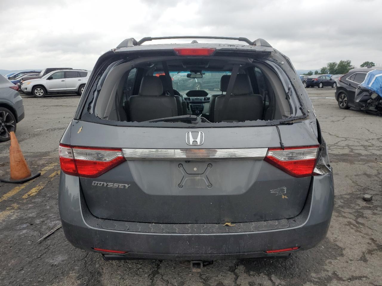 2012 Honda Odyssey Exl VIN: 5FNRL5H62CB027176 Lot: 62864545