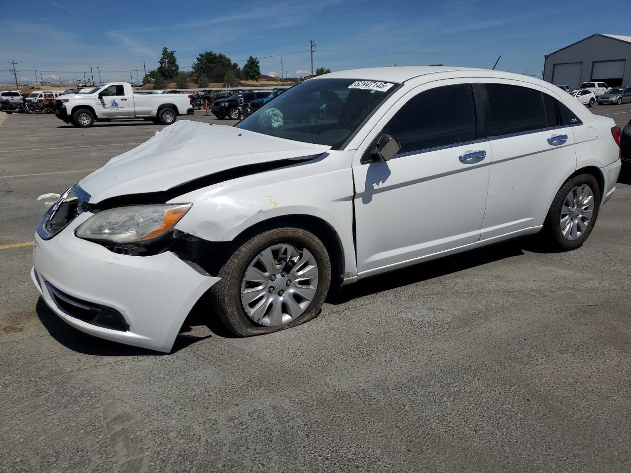 2014 Chrysler 200 Lx VIN: 1C3CCBAB4EN145203 Lot: 62947145