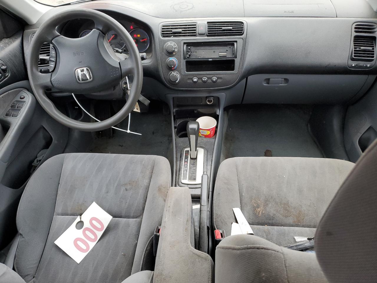 2003 Honda Civic Lx VIN: 2HGES16673H949211 Lot: 61191365
