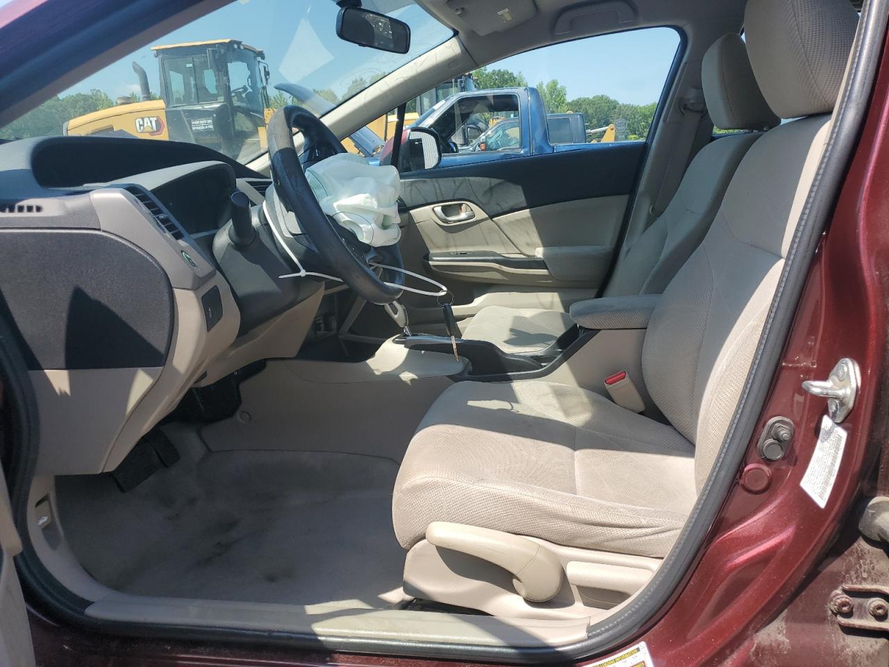 HONDA CIVIC 2012 VIN 19XFB2F52CE377332 zdjęcie 7