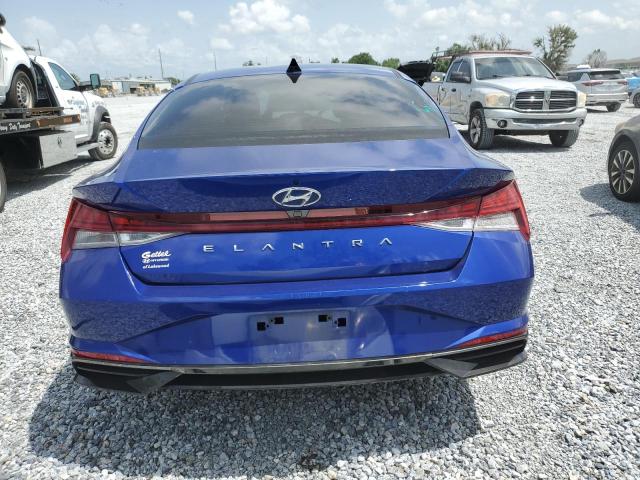  HYUNDAI ELANTRA 2021 Blue
