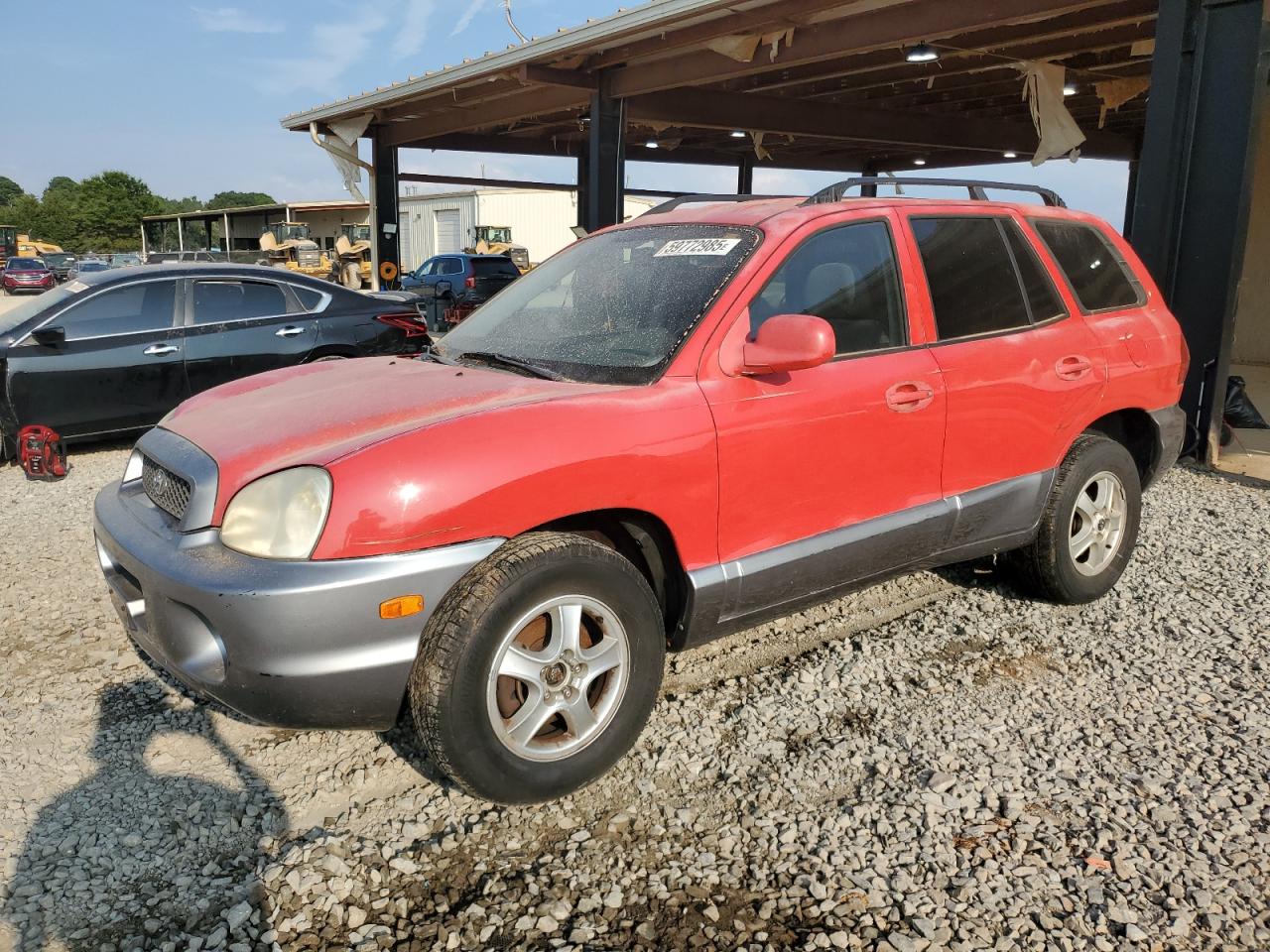 2003 Hyundai Santa Fe Gls на продаже в Tanner, AL - Minor Dent/Scratches