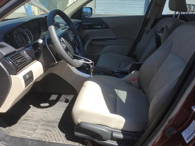  HONDA ACCORD 2016 Burgundy