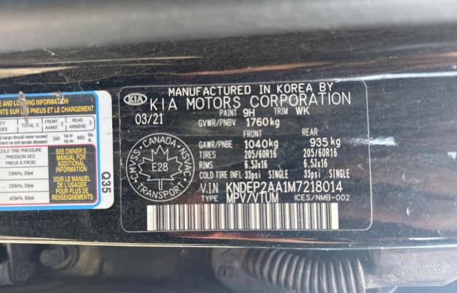 2021 KIA SELTOS LX  