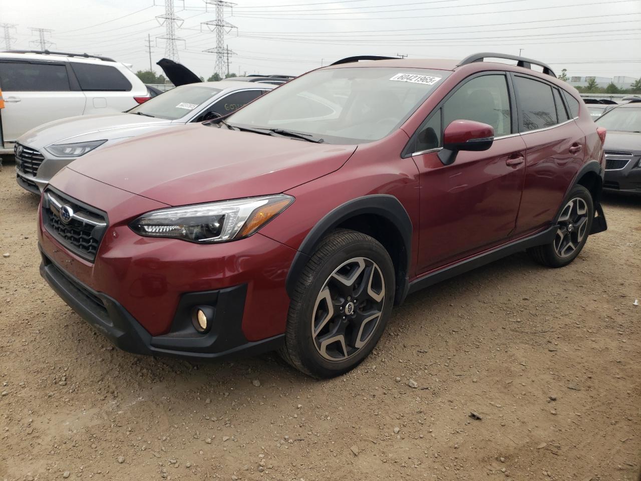 2018 Subaru Crosstrek Limited للبيع في Elgin، IL - Rear End