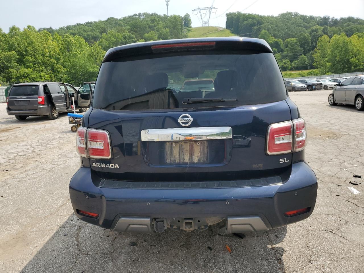 2020 Nissan Armada Sv VIN: JN8AY2NDXL9107744 Lot: 60523435