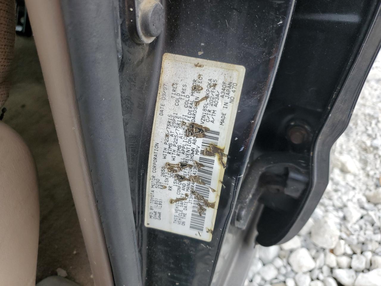 1998 Toyota 4Runner Sr5 VIN: JT3HN86R4W0141367 Lot: 60041905