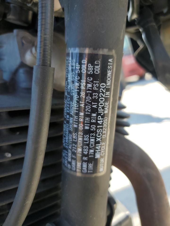 2023 Kawasaki Klx230 S VIN: MH4LXCS14PJP00220 Lot: 59398555