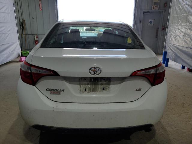 Sedans TOYOTA COROLLA 2015 Biały