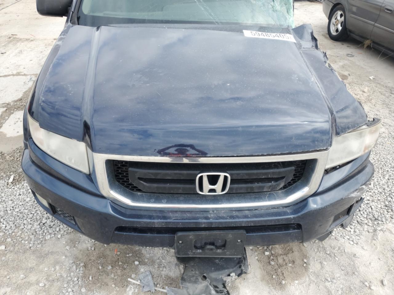 2011 Honda Ridgeline Rt VIN: 5FPYK1F2XBB007304 Lot: 59485405