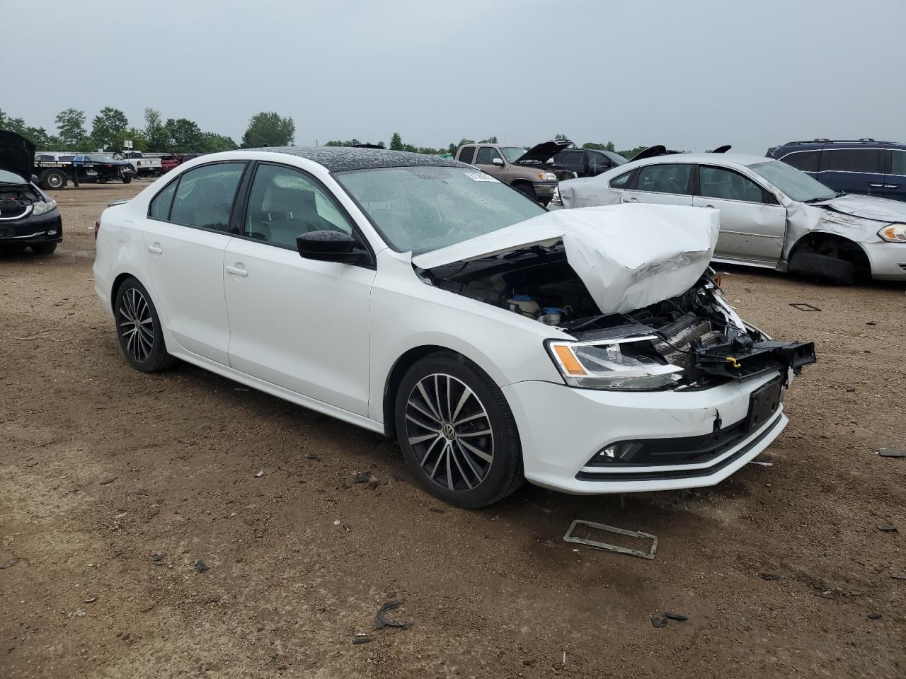 2016 Volkswagen Jetta Sport VIN: 3VWB17AJ4GM306130 Lot: 61386015