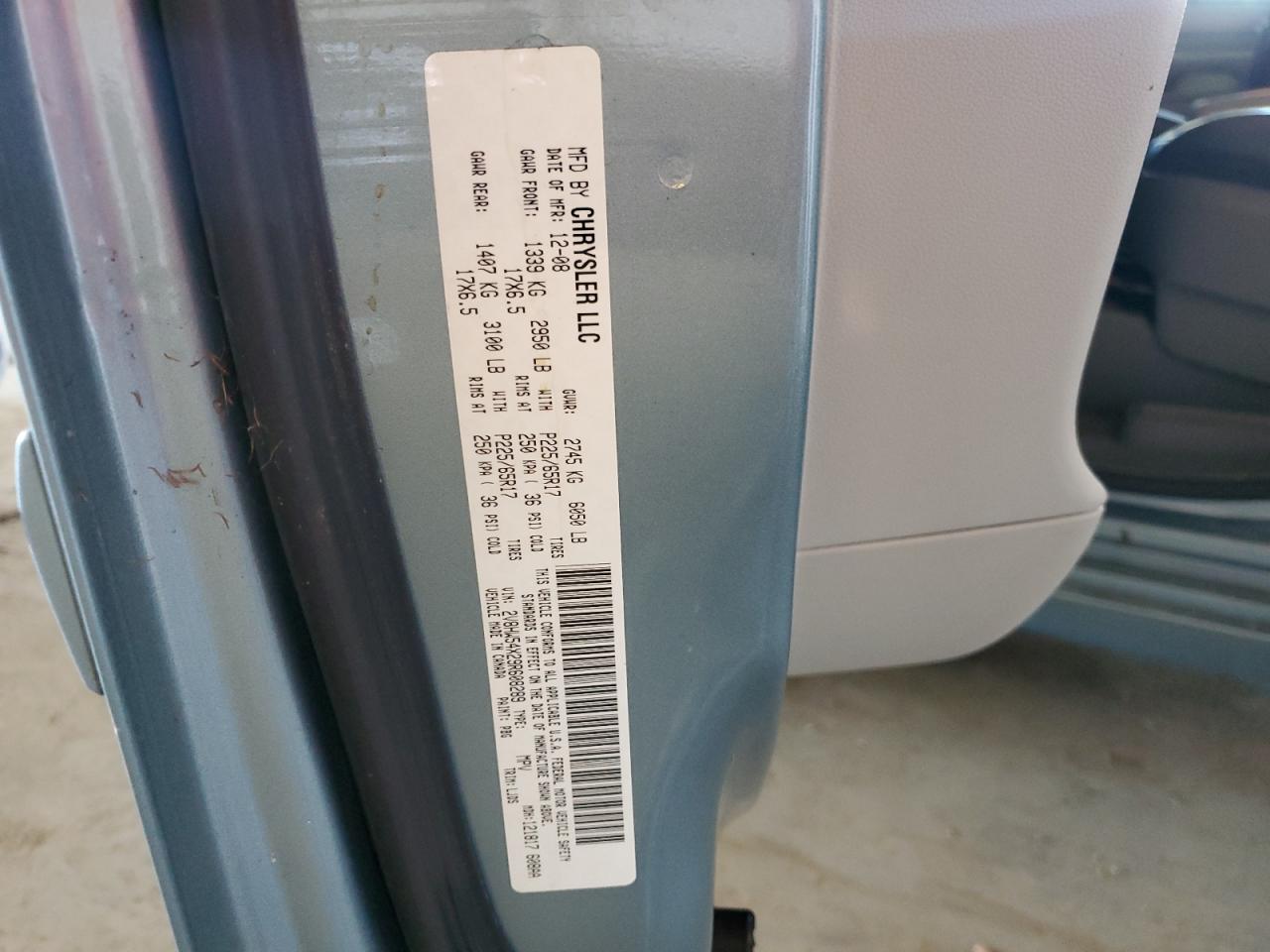 2009 Volkswagen Routan Sel VIN: 2V8HW54X29R608289 Lot: 62411015