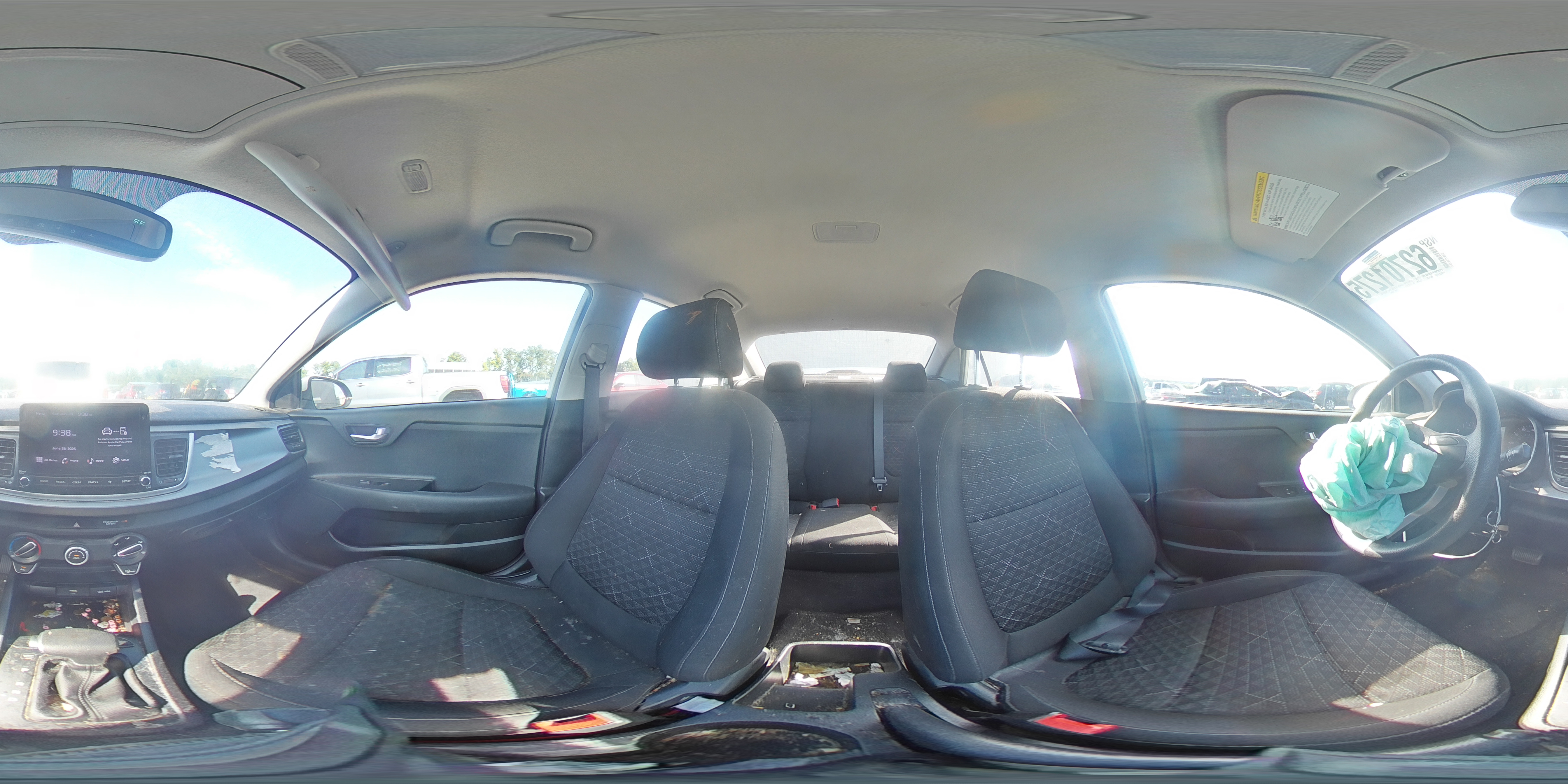 2022 Kia Rio Lx VIN: 3KPA24AD2NE484260 Lot: 62701275