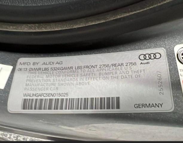 2014 AUDI A6 PRESTIGE  