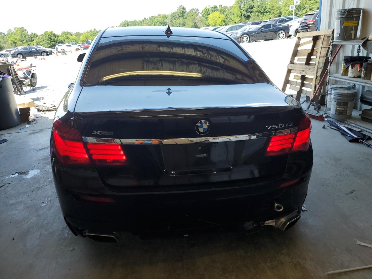 2014 BMW 750 Lxi VIN: WBAYF8C55ED142350 Lot: 61528005