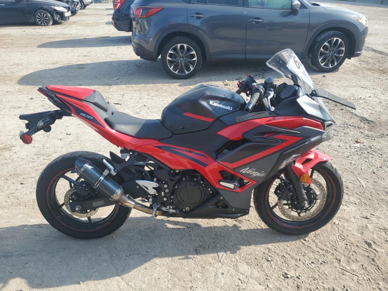 2025 Kawasaki Ex500 A red null gas ML5EXGJ10SDA61634 photo #1