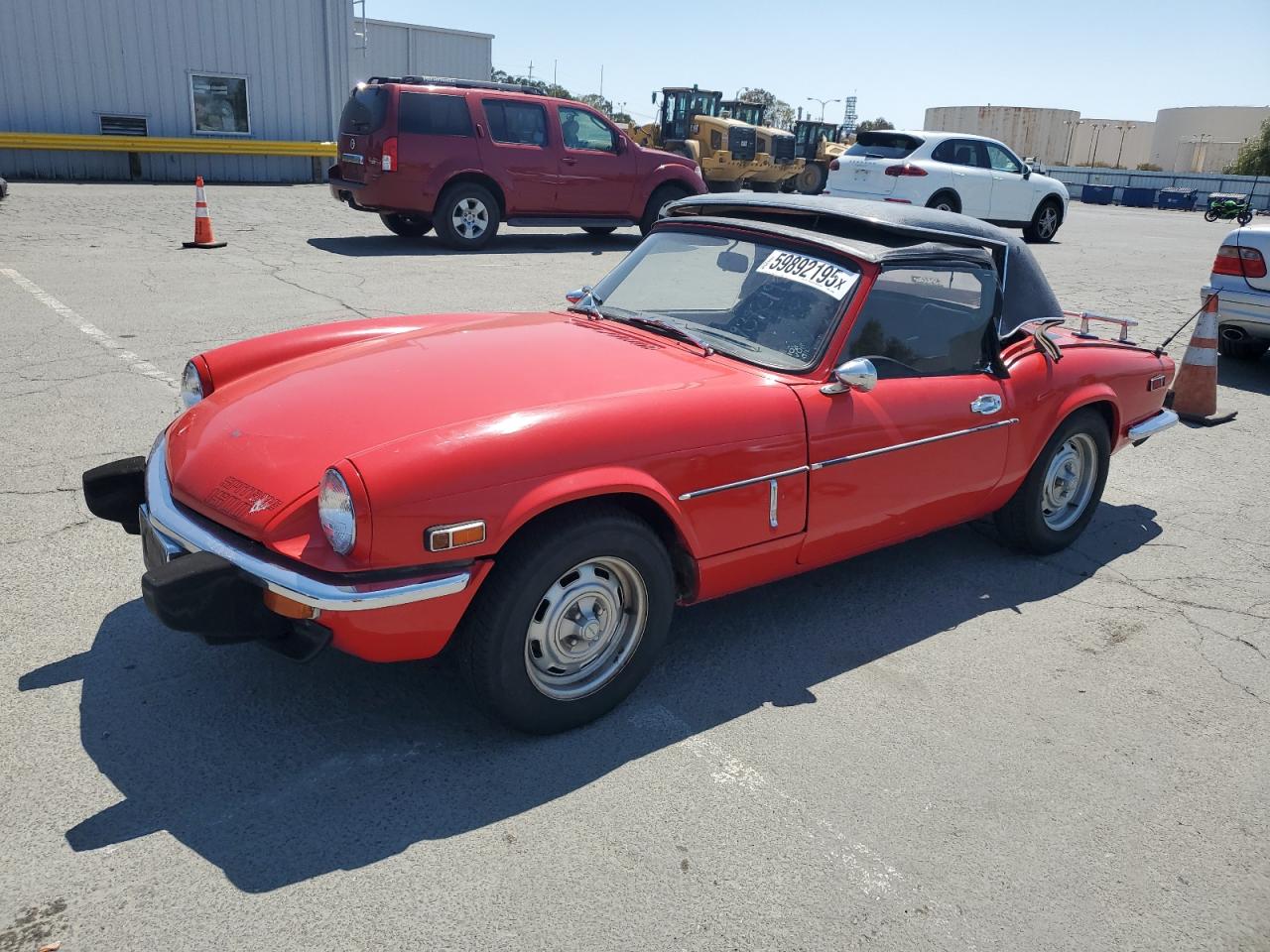 1976 Triumph Spitfire იყიდება Martinez-ში, CA - Front End