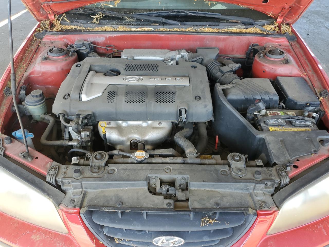 2005 Hyundai Elantra Gls VIN: KMHDN46DX5U166607 Lot: 61479695
