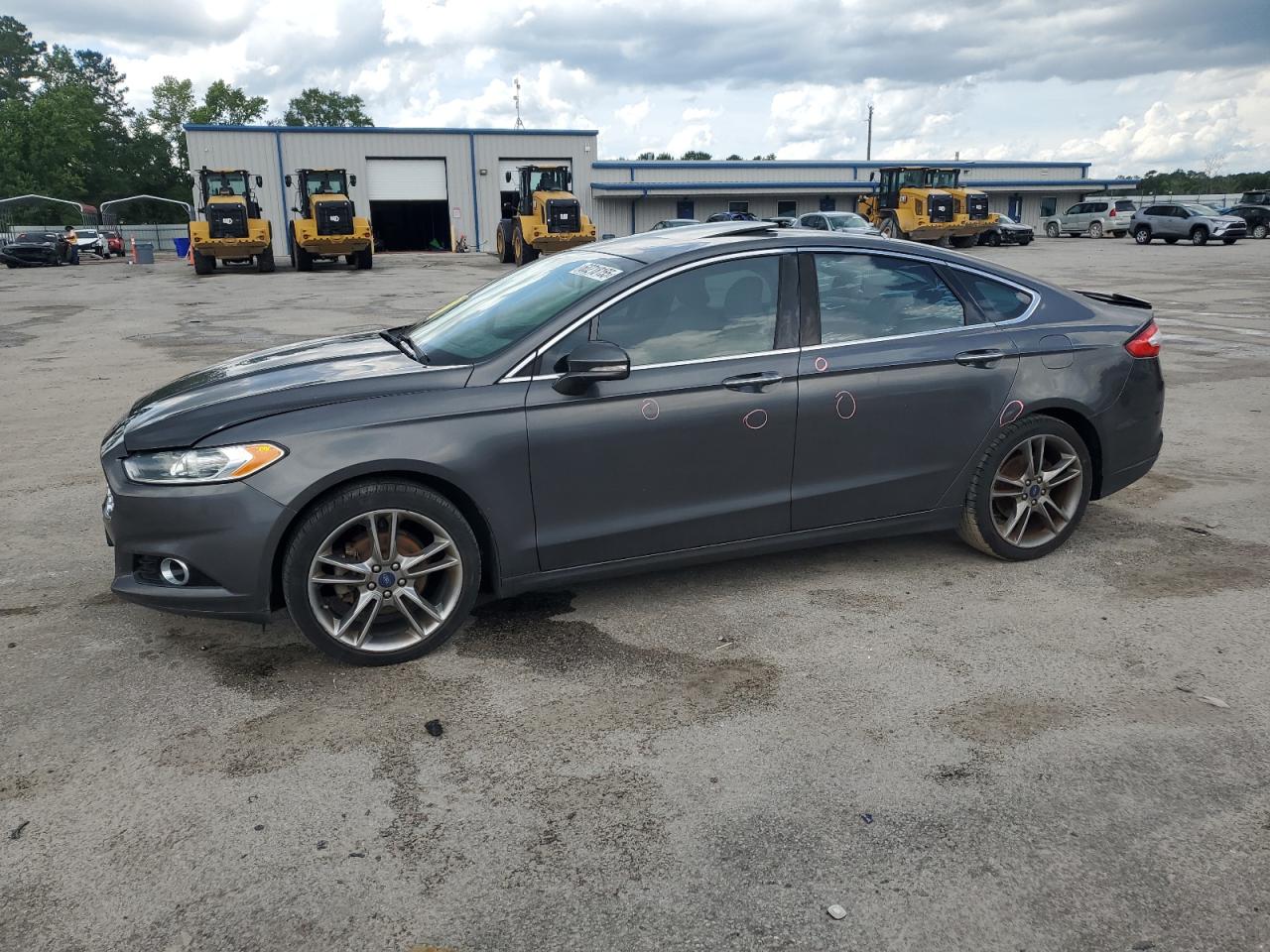 2016 Ford Fusion Titanium zu verkaufen in Harleyville, SC - Rear End