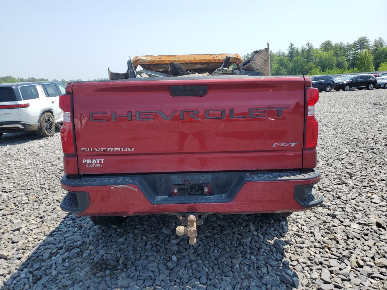 2022 Chevrolet Silverado Ltd K1500 Rst VIN: 1GCUYEED5NZ176029 Lot: 58732135