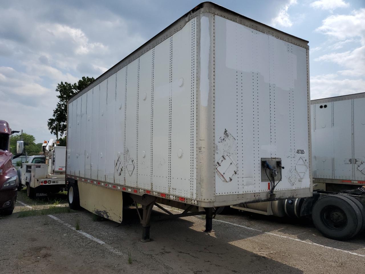 Woodhaven, MI에서 판매 중인 2006 Wabash Dry Van Trailer - Normal Wear