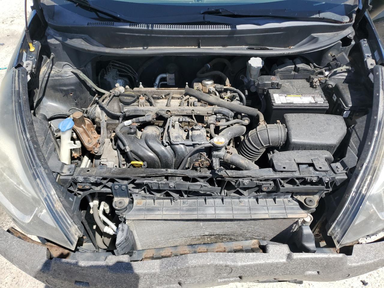 2013 Kia Rio Lx VIN: KNADM4A37D6198842 Lot: 62130455