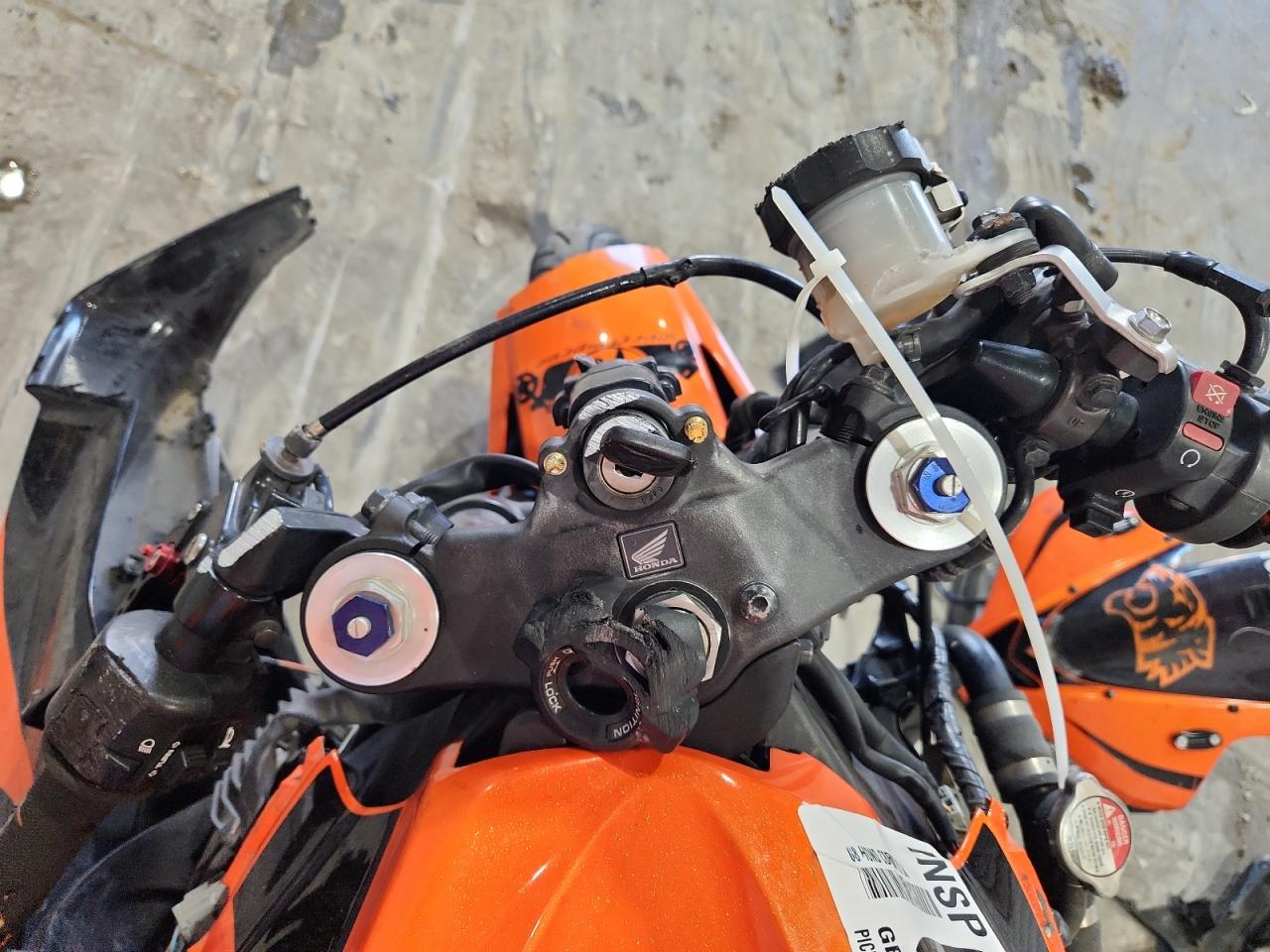 2008 Honda Cbr600 Rr VIN: JH2PC40008M100883 Lot: 66087515