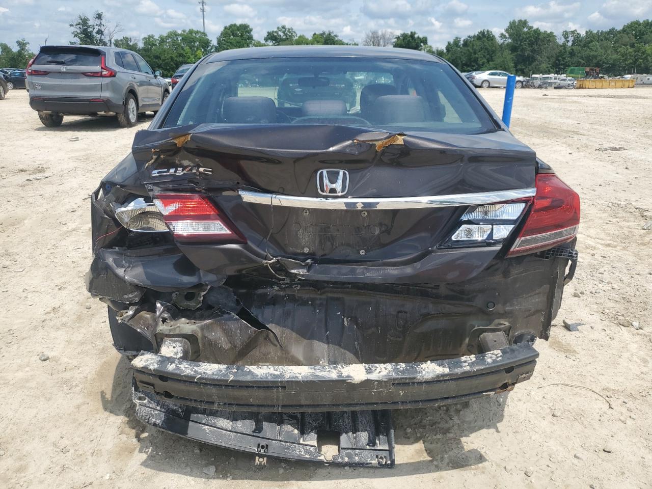 2013 Honda Civic Lx VIN: 2HGFB2F55DH589472 Lot: 61085775