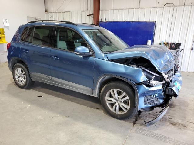  VOLKSWAGEN TIGUAN 2017 Синий