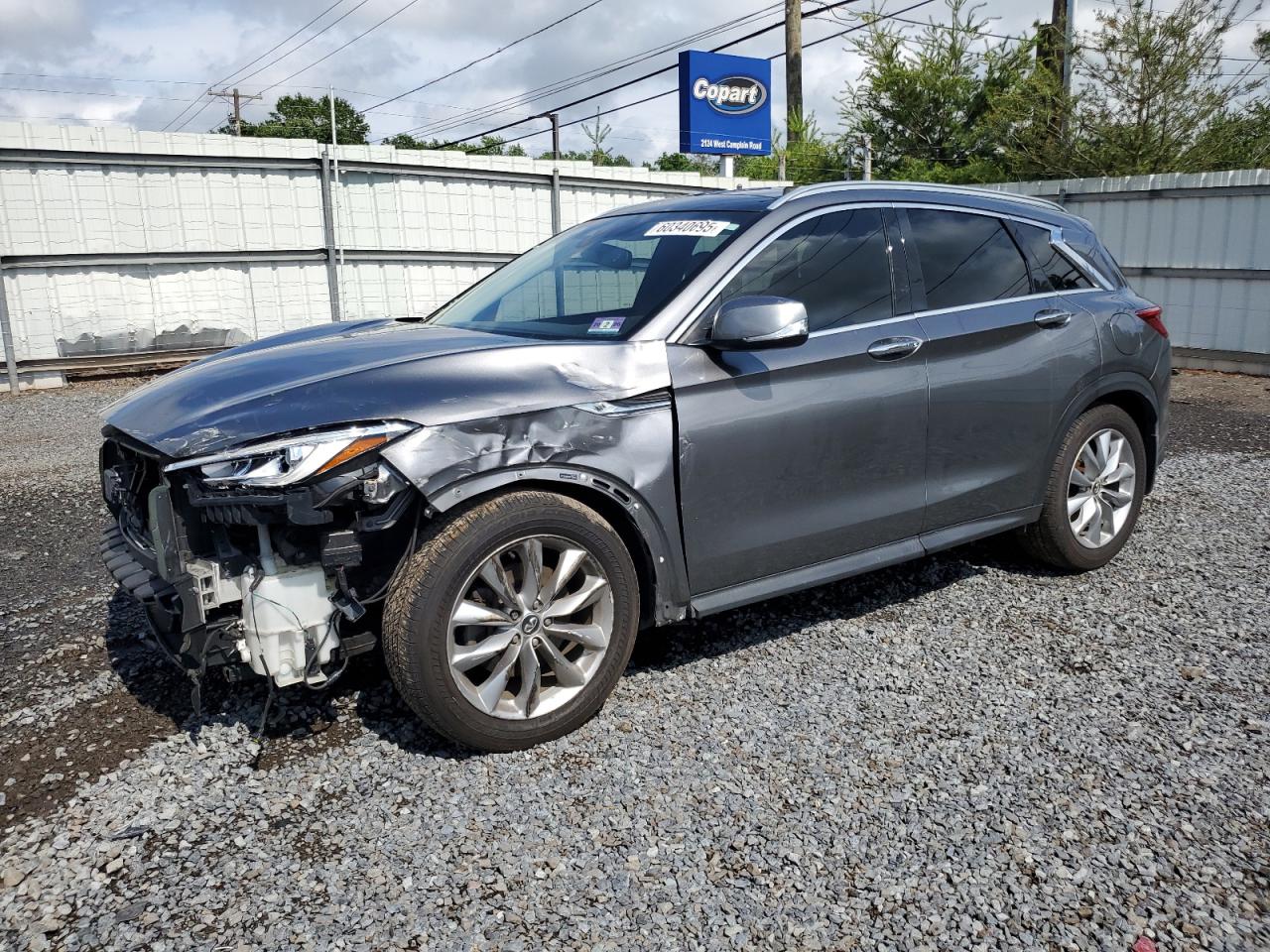 2019 Infiniti Qx50 Essential იყიდება Hillsborough-ში, NJ - Front End