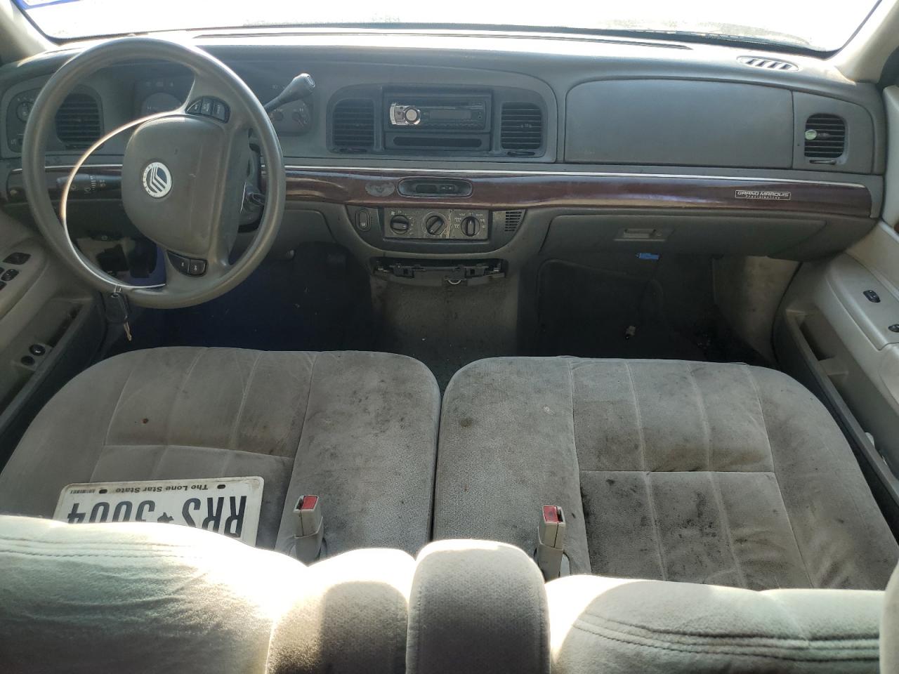 2003 Mercury Grand Marquis Gs VIN: 2MEFM74W83X606740 Lot: 62712345