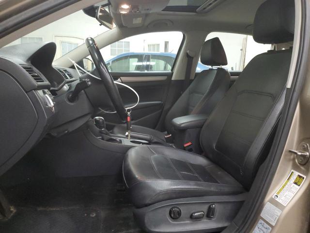  VOLKSWAGEN PASSAT 2015 tan