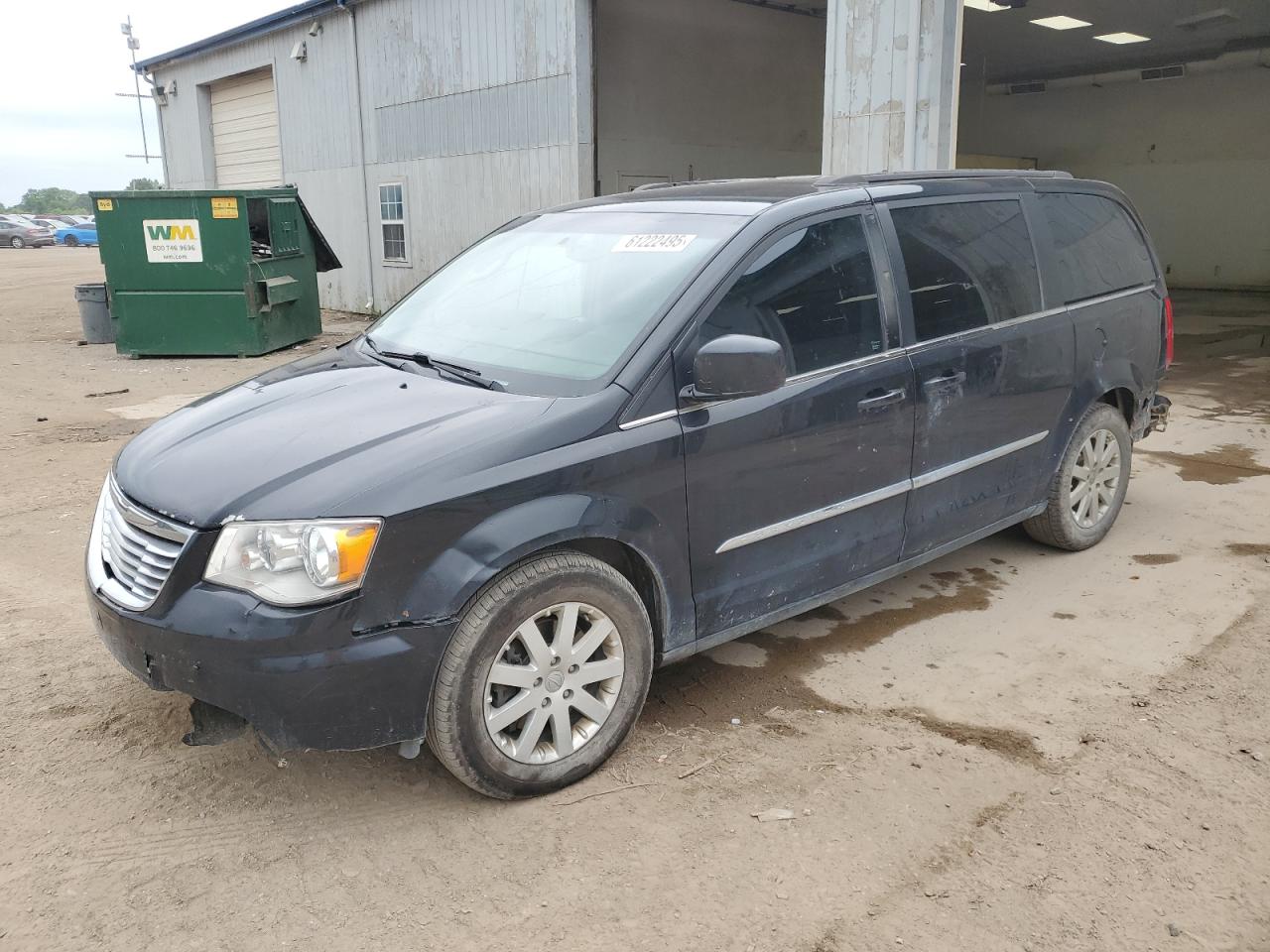 2016 Chrysler Town & Country Touring იყიდება Davison-ში, MI - Rear End