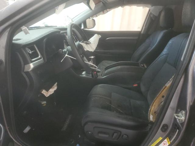  TOYOTA HIGHLANDER 2018 Gray