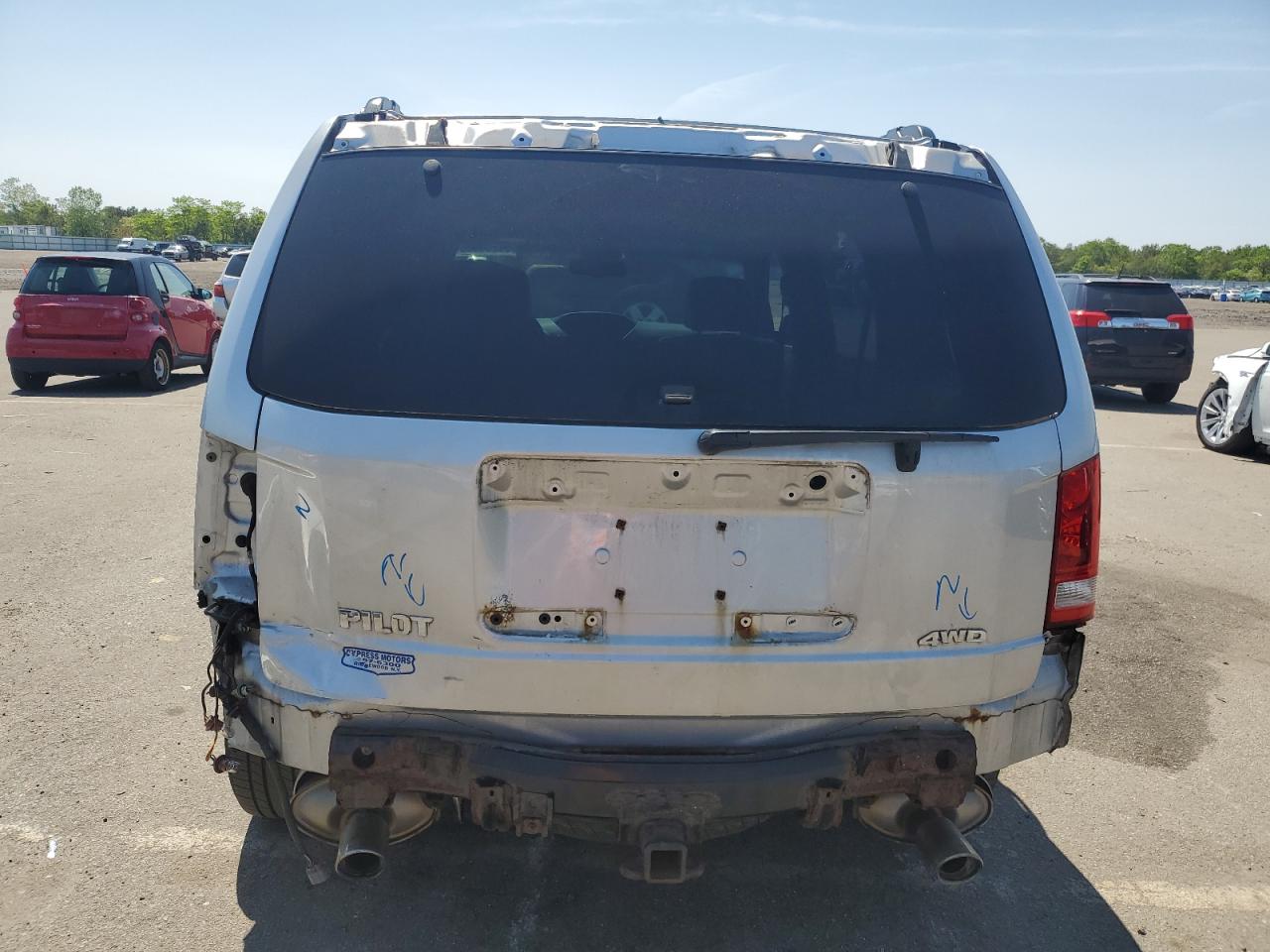 2012 Honda Pilot Exl VIN: 5FNYF4H56CB069239 Lot: 59256965