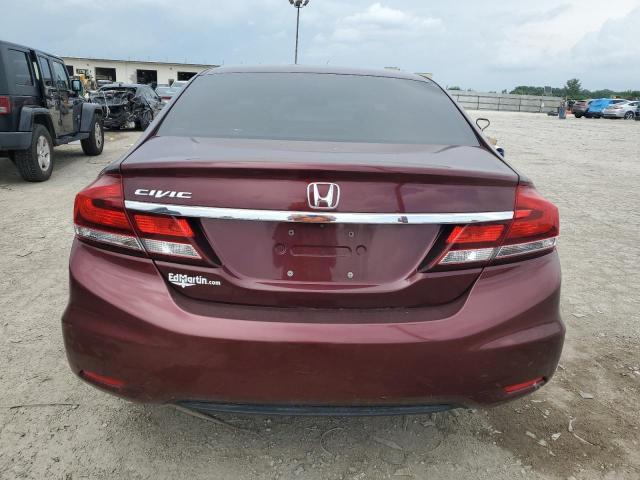  HONDA CIVIC 2015 Burgundy
