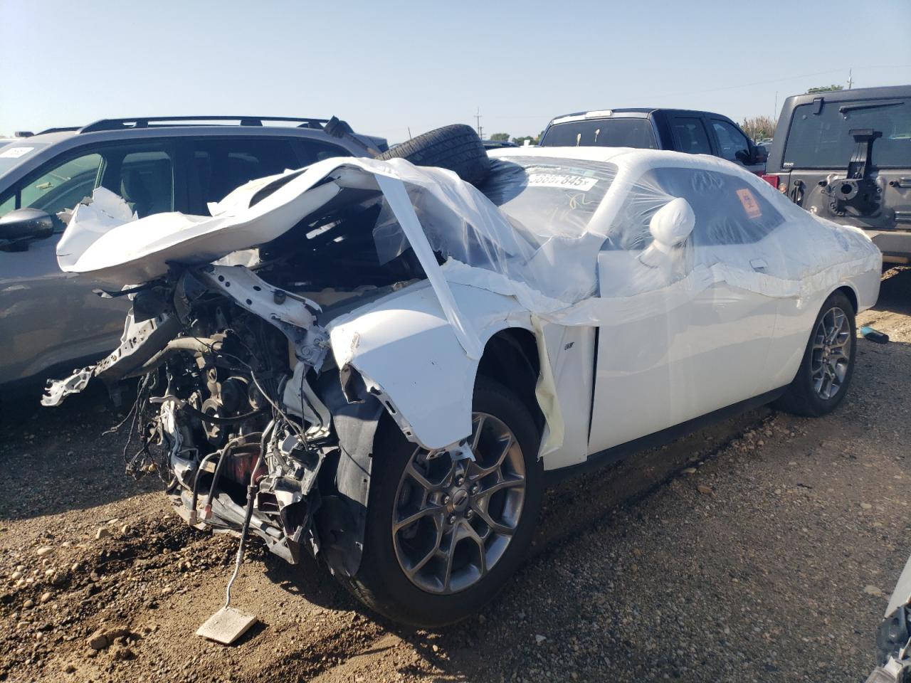 2017 Dodge Challenger Gt white null flexible 2C3CDZGG7HH574759 photo #1
